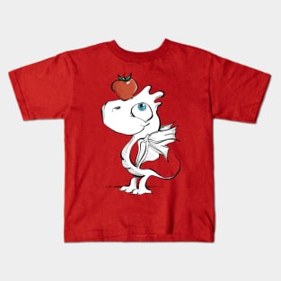 Dragon with Apple Kids T-Shirt